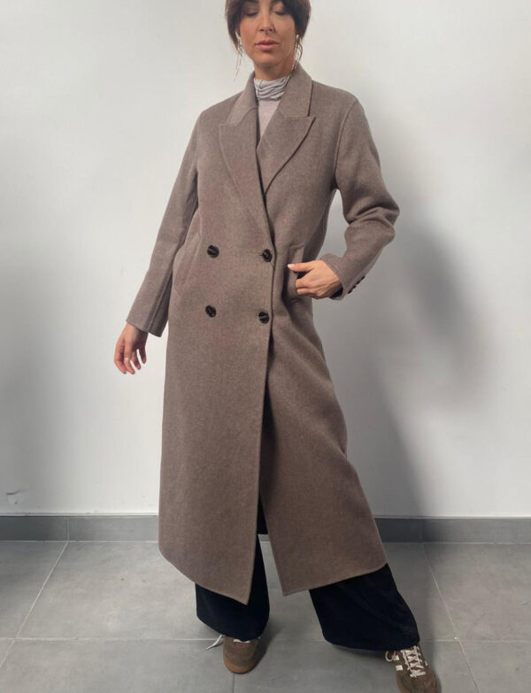 Manteau taupe